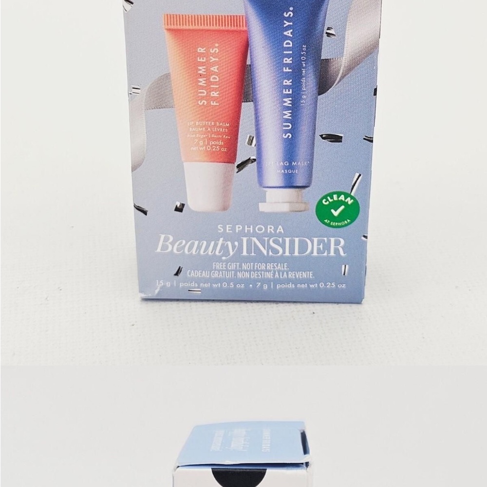 Summer Fridays Lip Balm Duo - Coral and Lavender